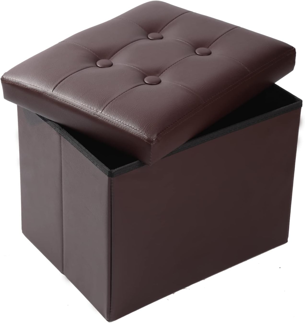 ALASDO Storage Ottoman Footrest Stool Small Ottoman