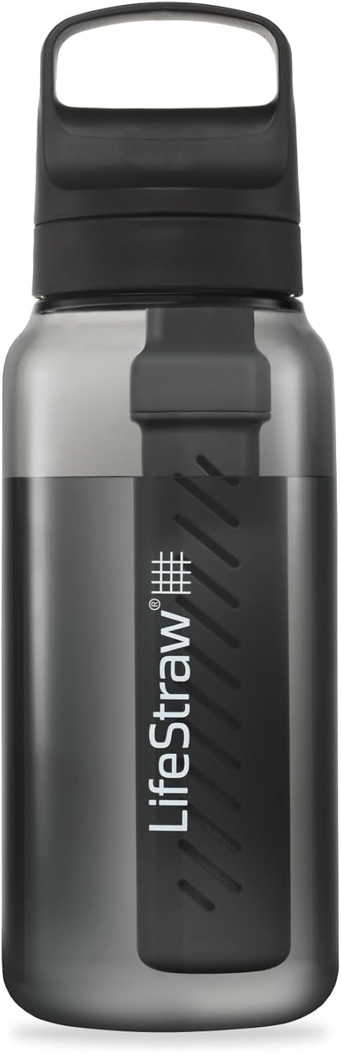 LifeStraw Go Series, BPA-Free Water Bottle for Travel