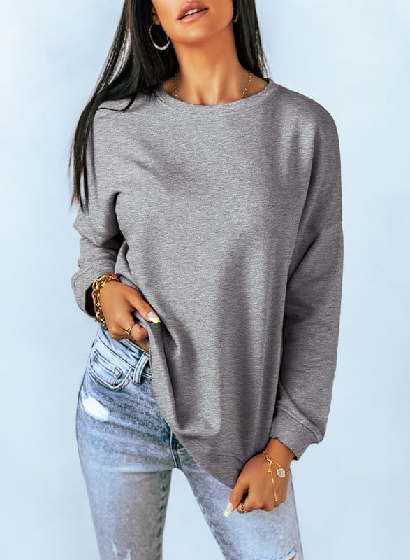 Casual Soft Long Sleeve Sweatshirt Women