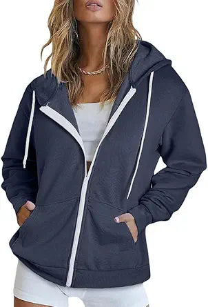 Dokotoo Women's Full Zip Up Hoodie for Women