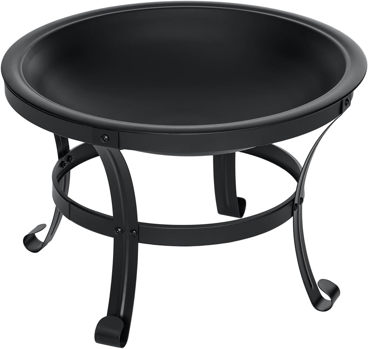 SINGLYFIRE 22 inch Fire Pit for Outside Outdoor