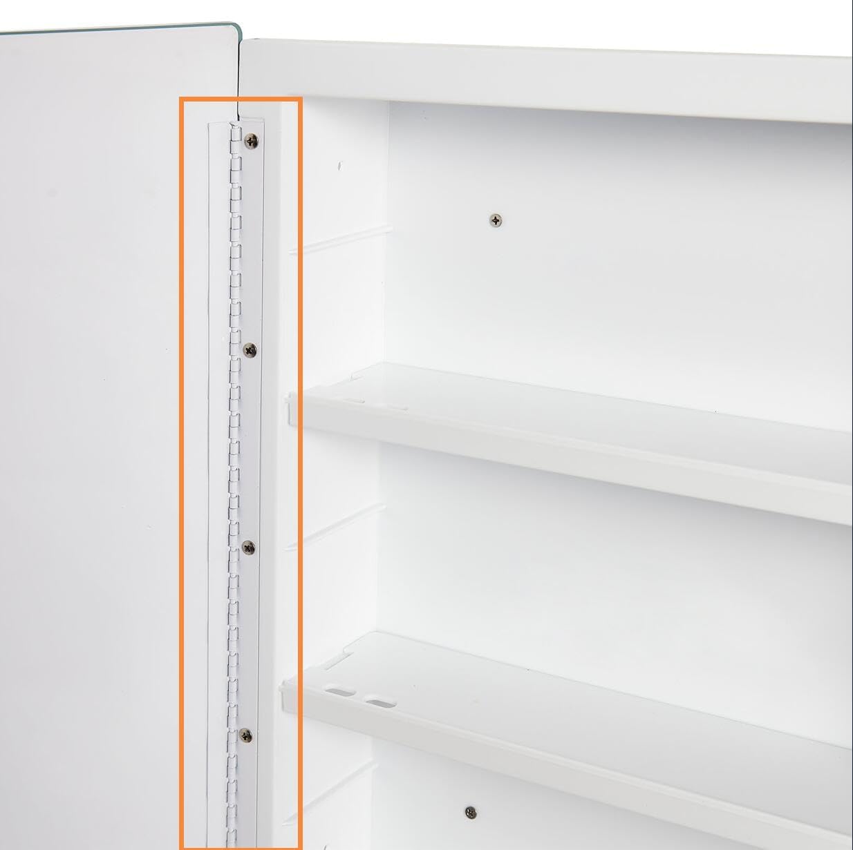 Plastic Bathroom Medicine Mirror Cabinet