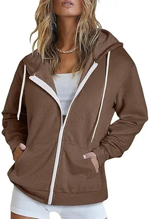 Dokotoo Women's Full Zip Up Hoodie for Women