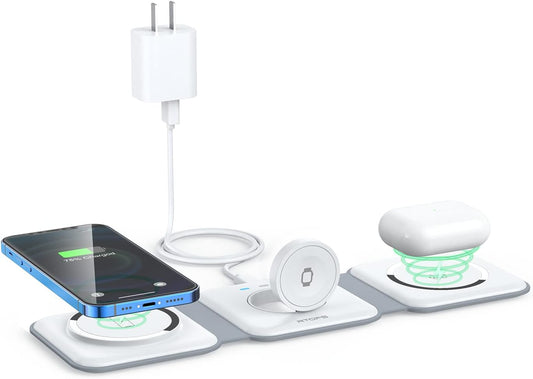 RTOPS 3-in-1 Magnetic Wireless Charger for iPhone