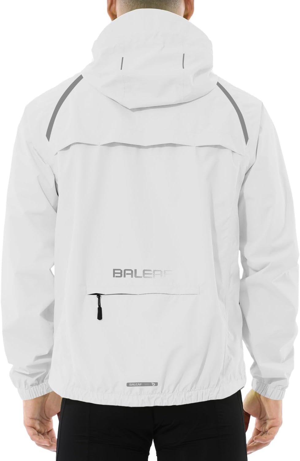 baleaf Men's Rain Jacket Waterproof Windbreaker