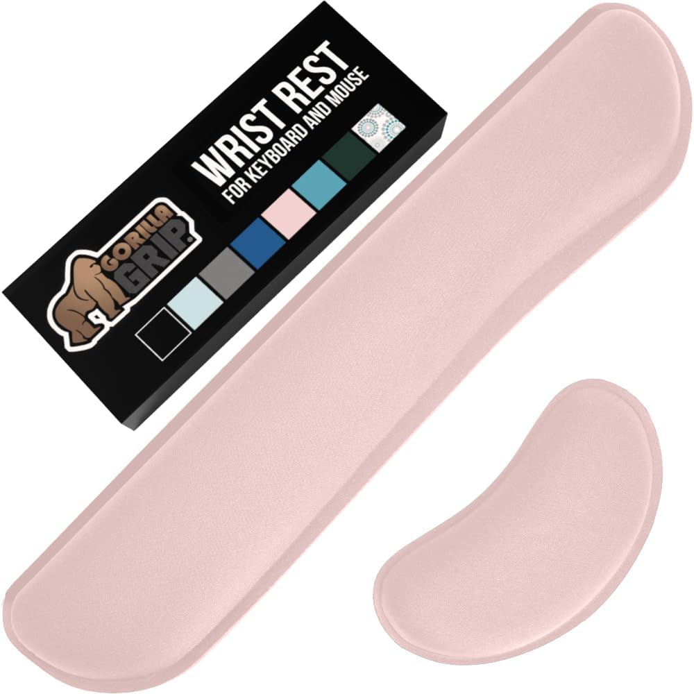 Gorilla Grip Memory Foam Wrist Rest Keyboard & Mouse
