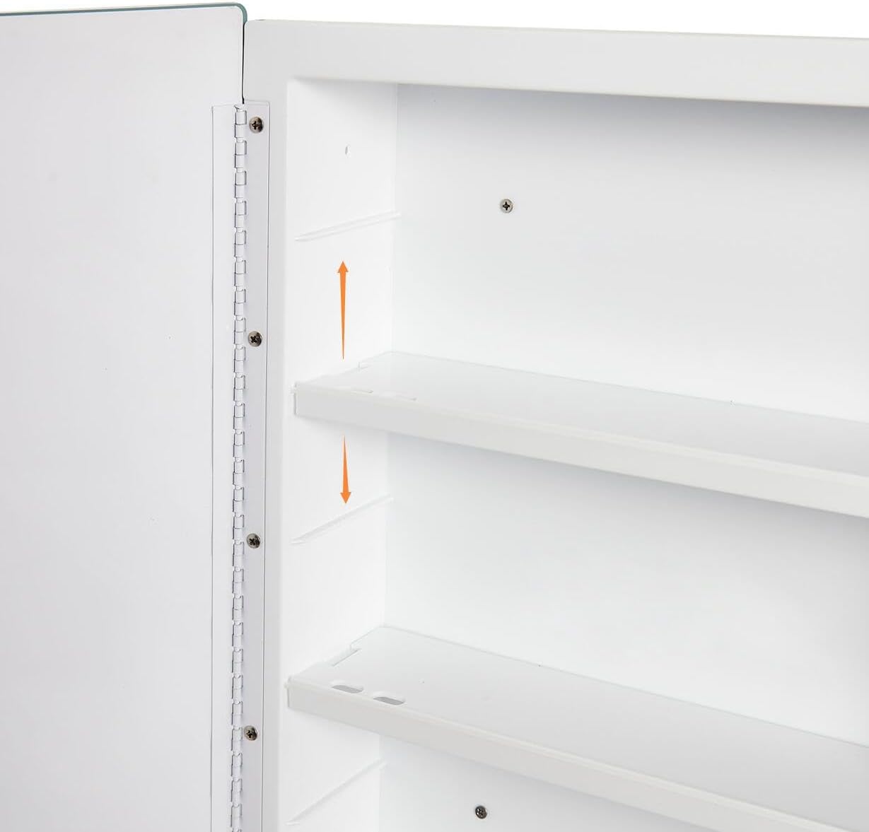 Plastic Bathroom Medicine Mirror Cabinet