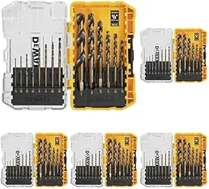 DEWALT Drill Bit Set for Plastic Wood Metal