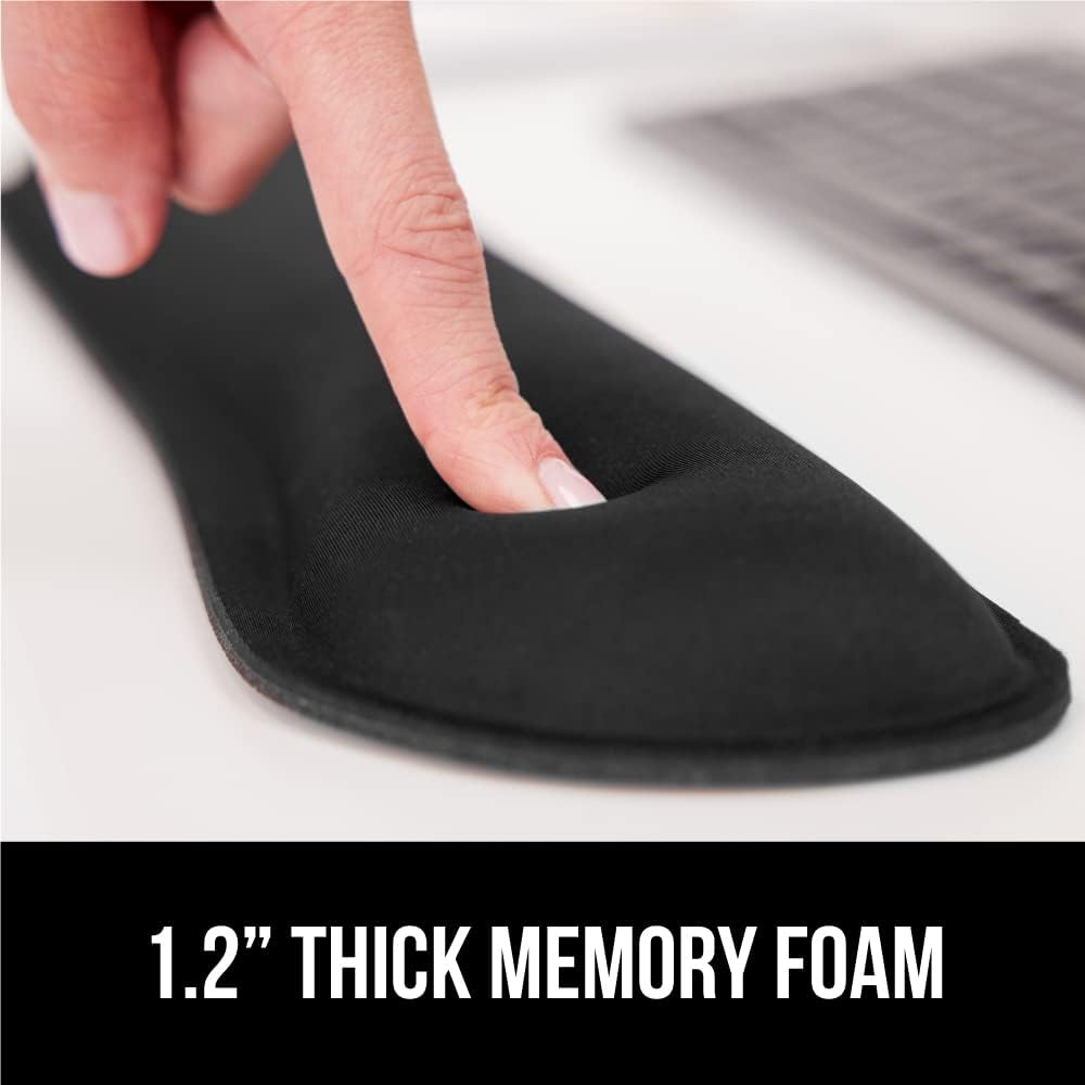 Gorilla Grip Memory Foam Wrist Rest Keyboard & Mouse