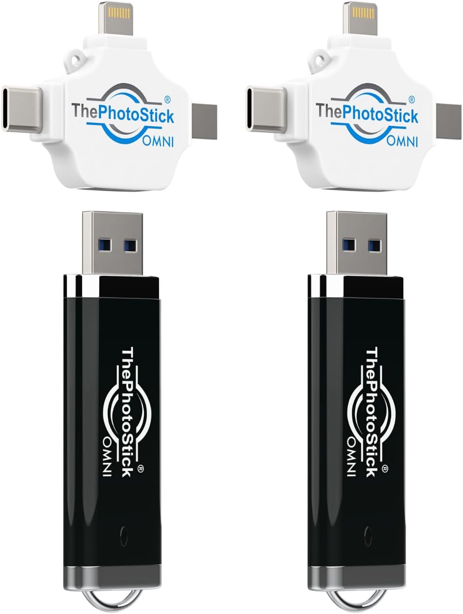 ThePhotoStick Omni Multiport Flash Drive