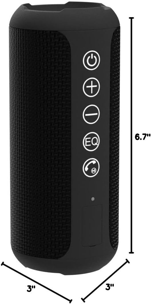 Ortizan Portable Bluetooth Speaker