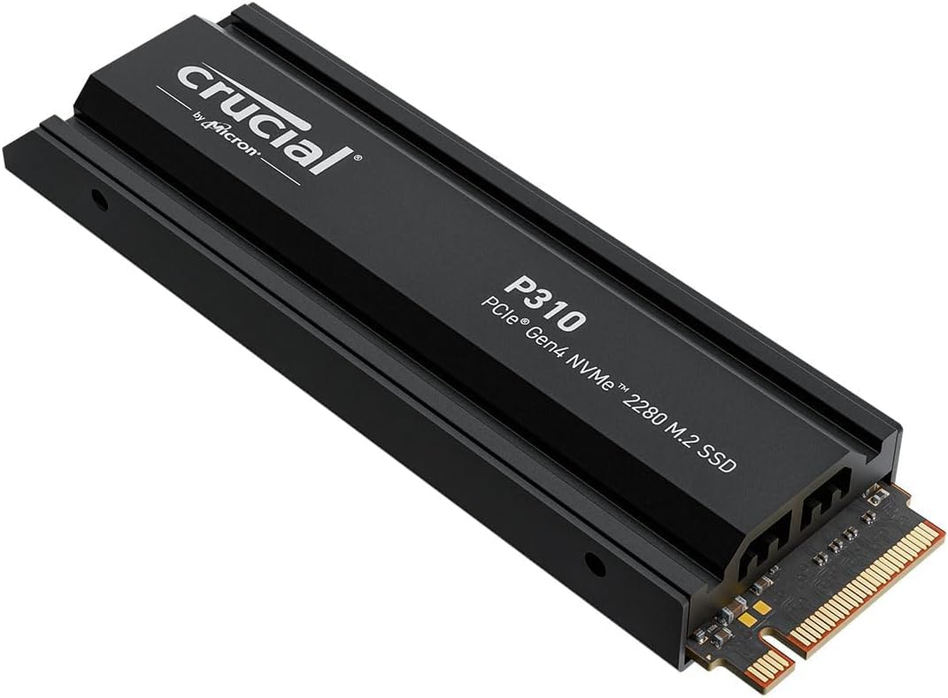 Crucial P310 1TB NVMe M.2 PCIe Gen4 SSD