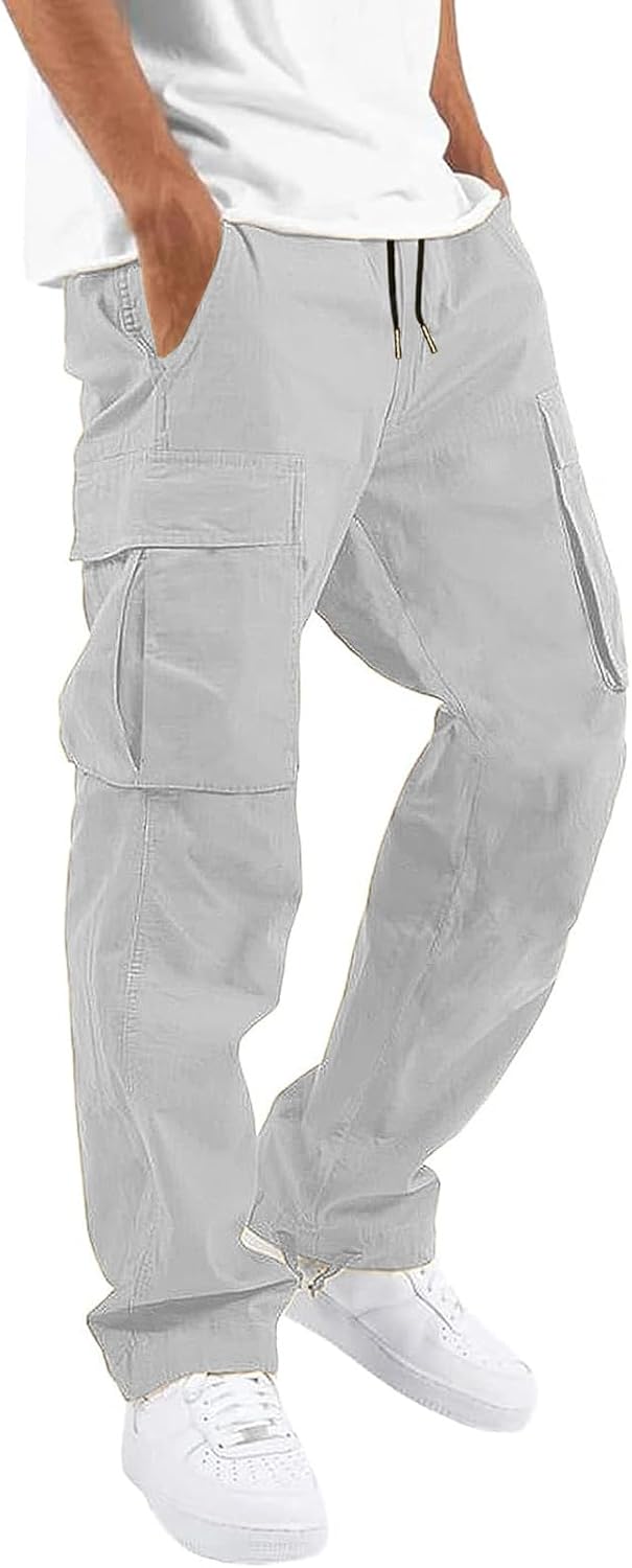 HUNGSON Mens Cargo Pants for Men