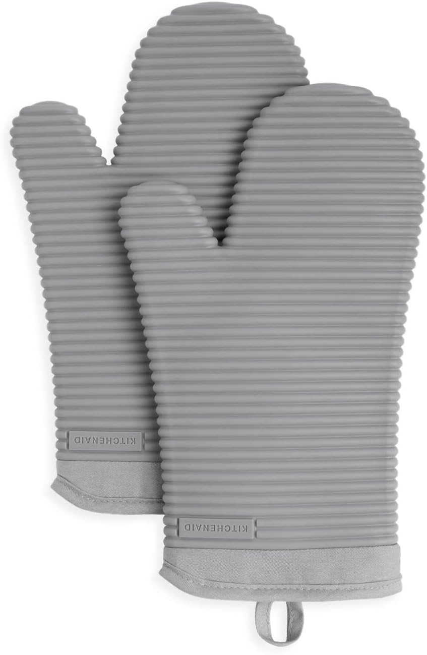 KITCHENAID Ribbed Soft Silicone Oven Mitt