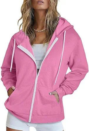 Dokotoo Women's Full Zip Up Hoodie for Women