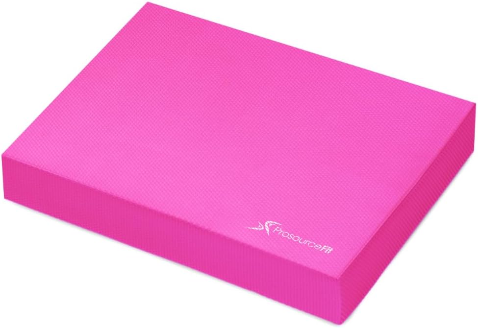 ProsourceFit Exercise Balance Pad Non-Slip Foam Mat