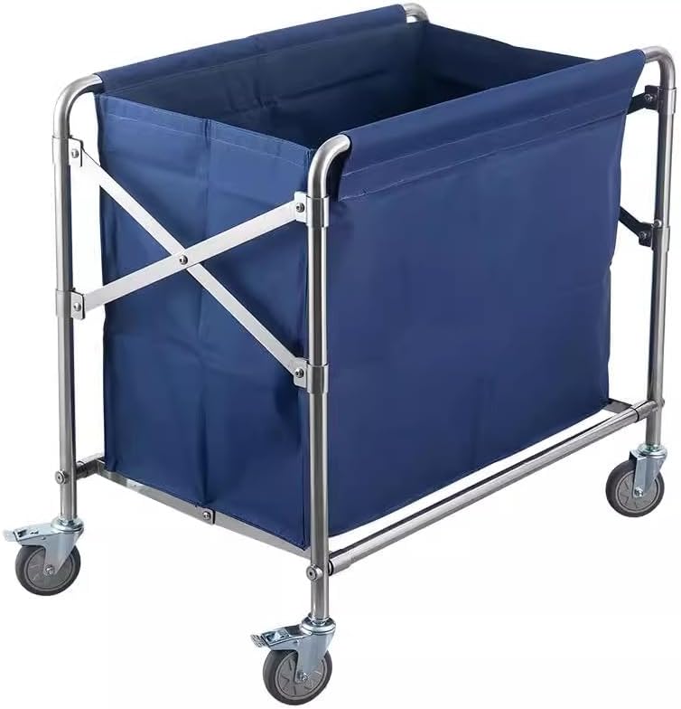 Rolling Collapsible Laundry Basket with Wheels