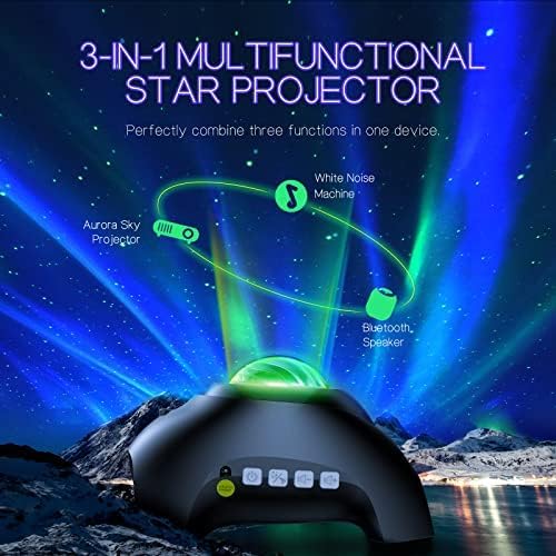 Northern Galaxy Light Aurora Projector