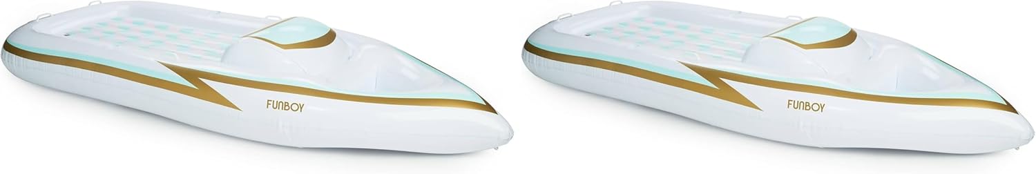 Summer Luxury Inflatable Boat Pool Float