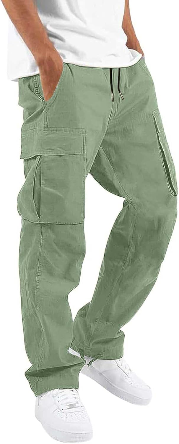 HUNGSON Mens Cargo Pants for Men