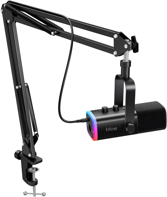 FIFINE AM8T XLR/USB Gaming Microphone Kit