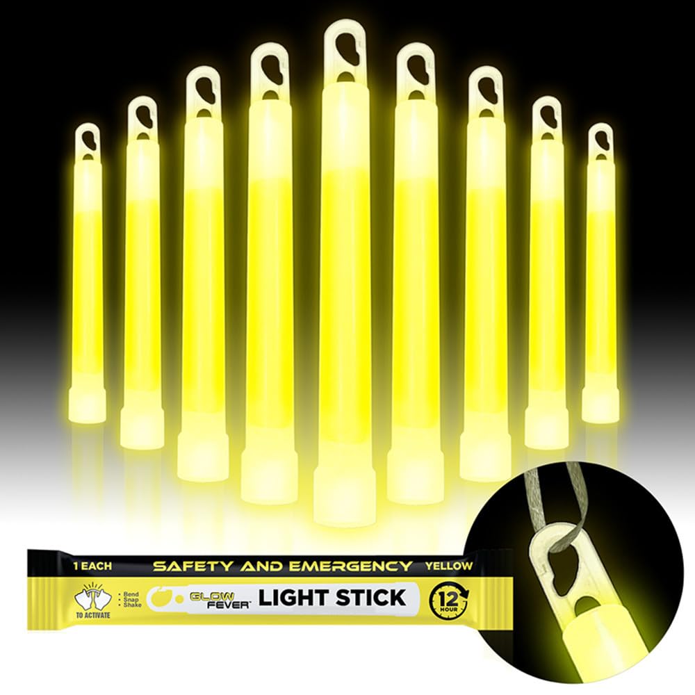 Glow Fever Emergency Safety Military Grade Glow Sticks