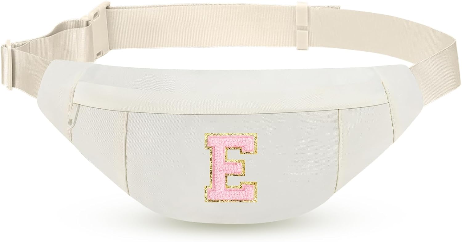 MAXTOP Large Crossbody Fanny Pack with 4-Zipper Pockets