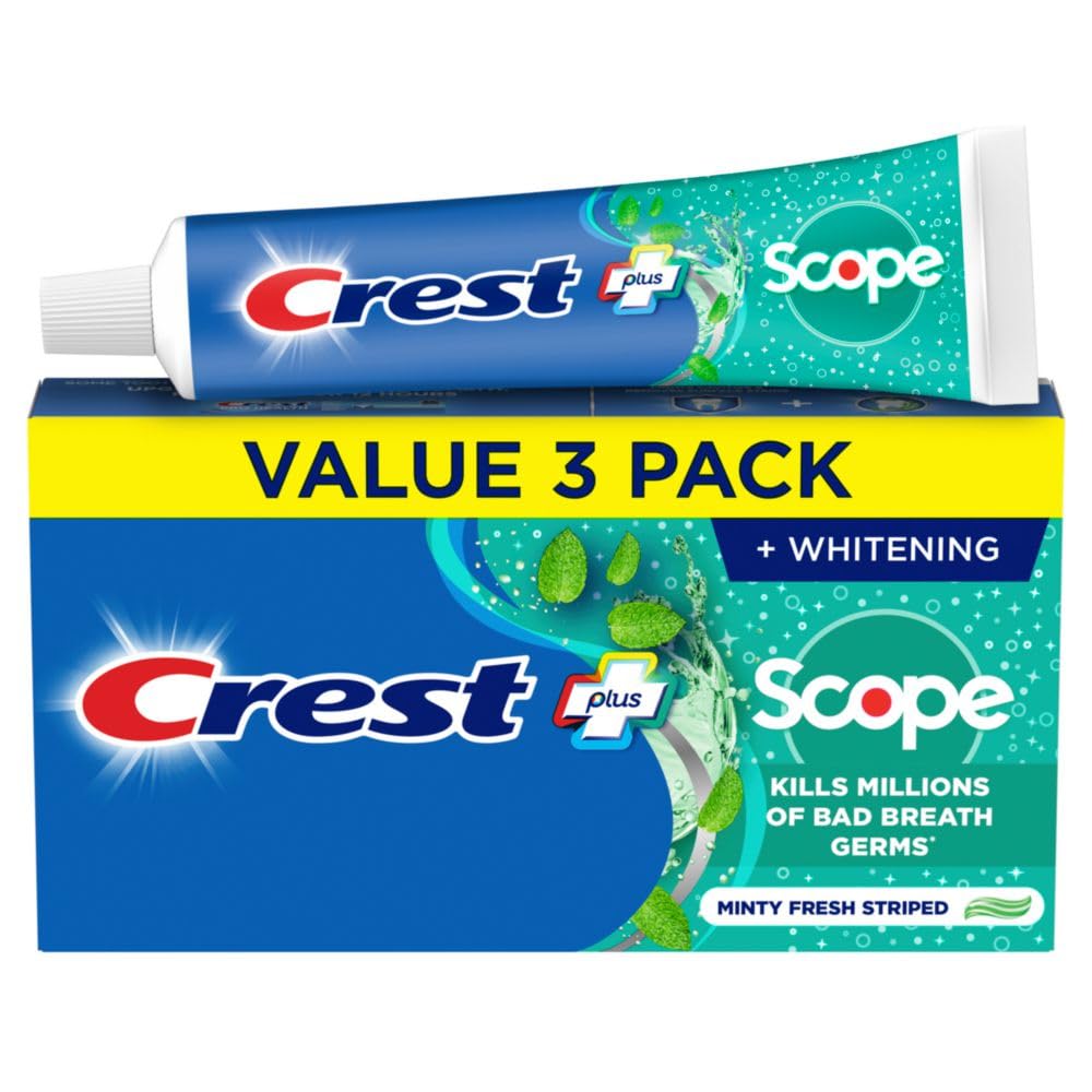 Crest + Scope Whitening Toothpaste