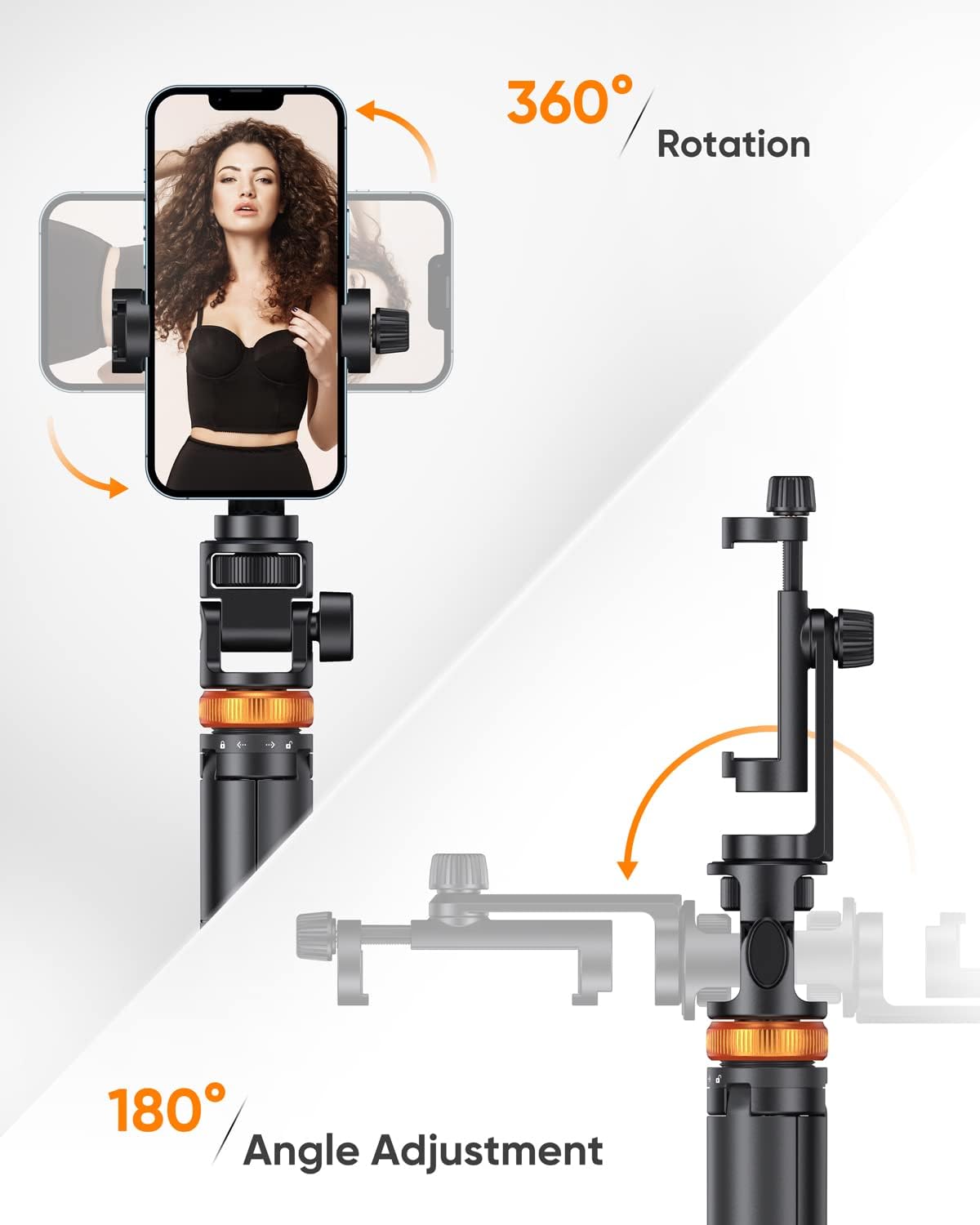 EUCOS 62" Phone Tripod