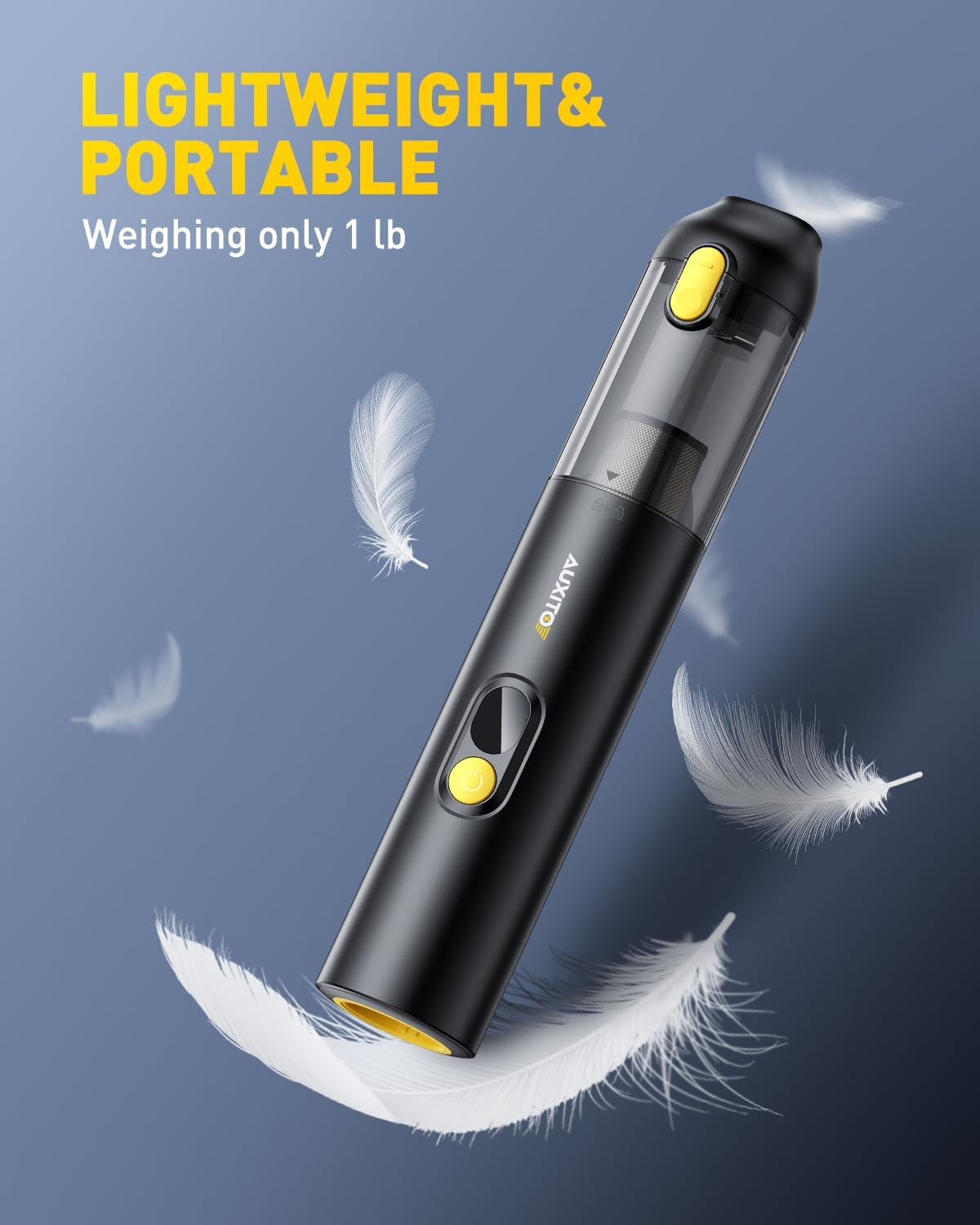 AUXITO Car Vacuum Portable Cordless Suction