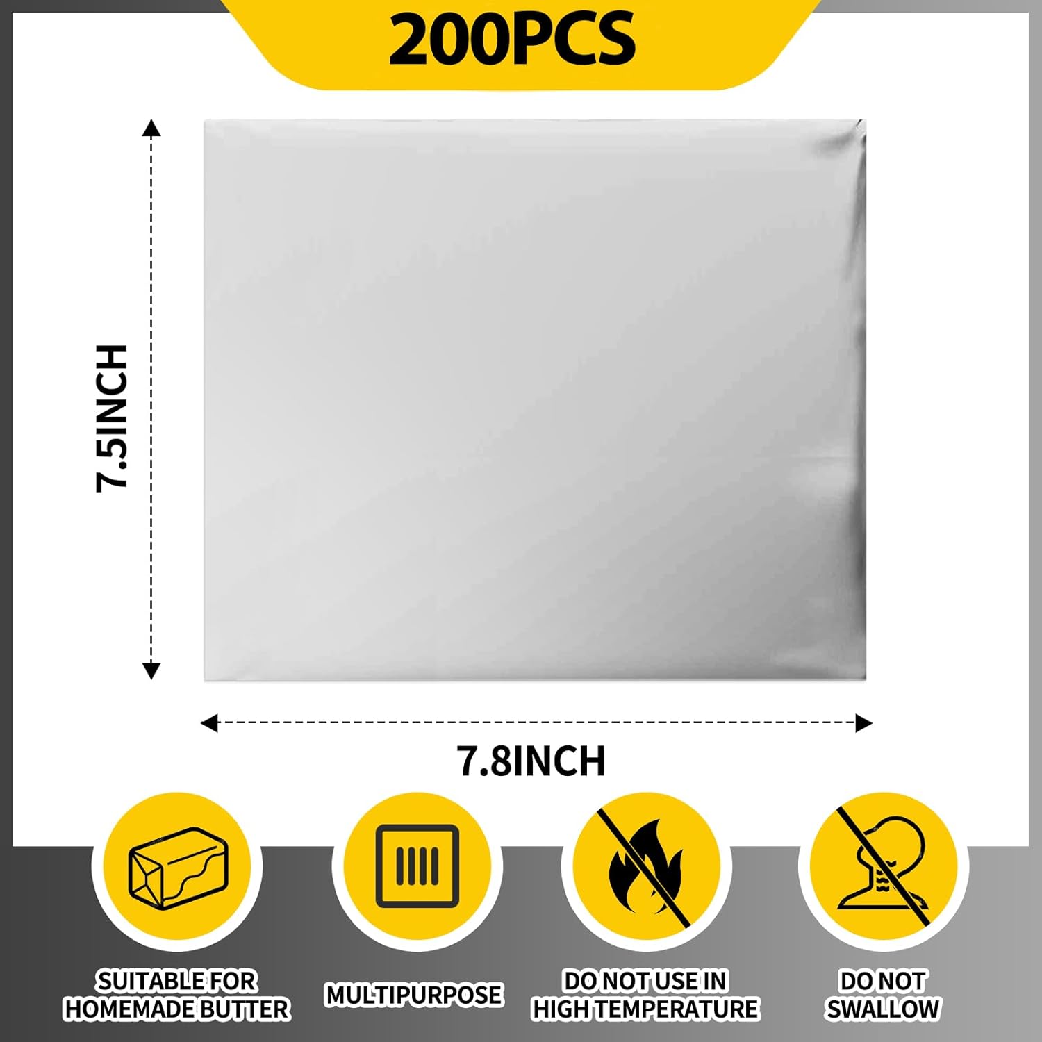 Butter Wrappers for Homemade Butter