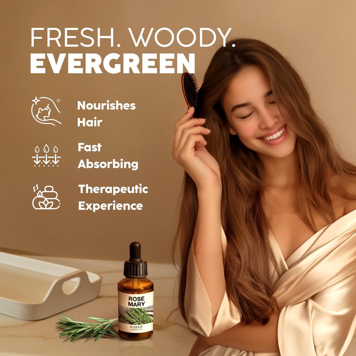 "100% Pure Rosemary Oil for Hair Growth