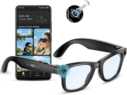 Mingtawn AI Smart Glasses 4K HD Camera