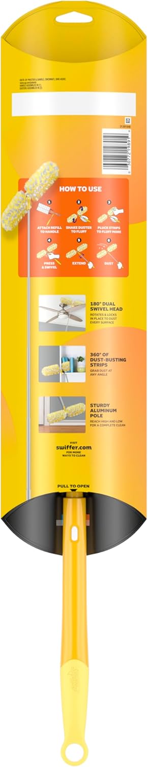 Swiffer Duster Kit with 6 ft Super Extendable Handle