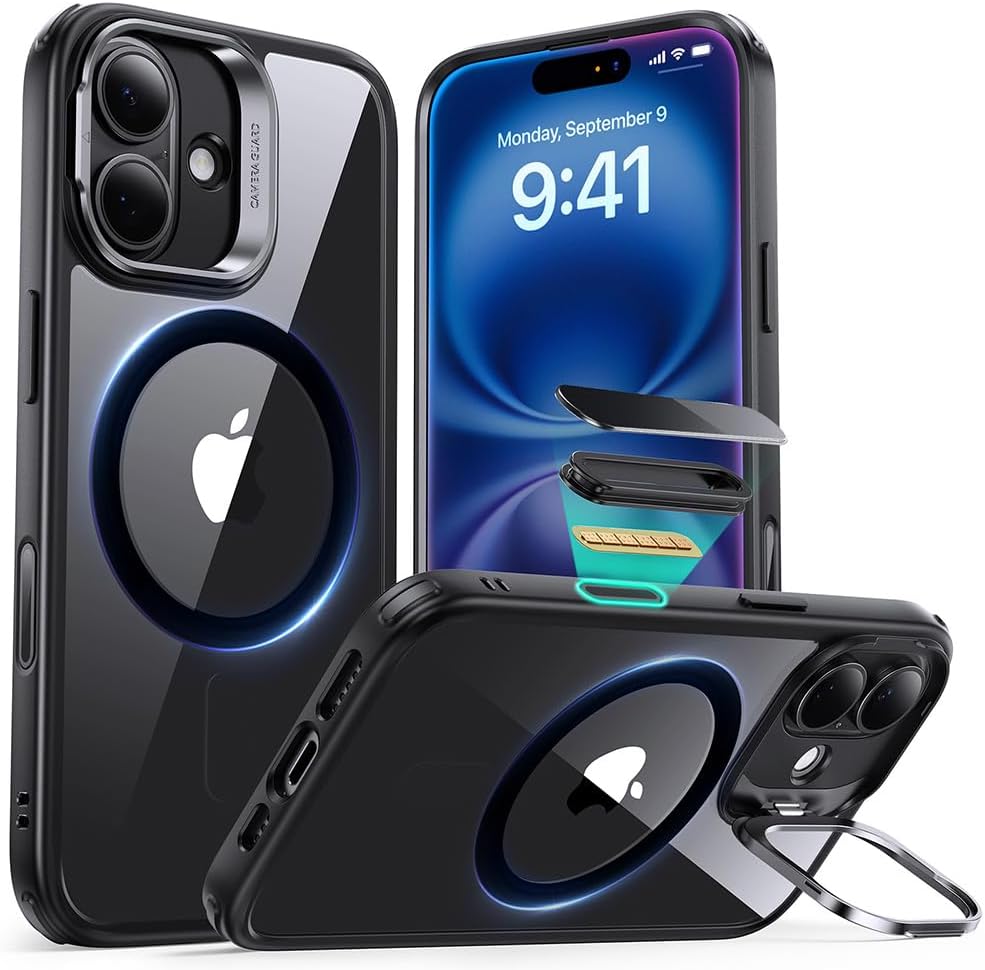 ESR for iPhone 17 Pro Max Case with Stash Stand