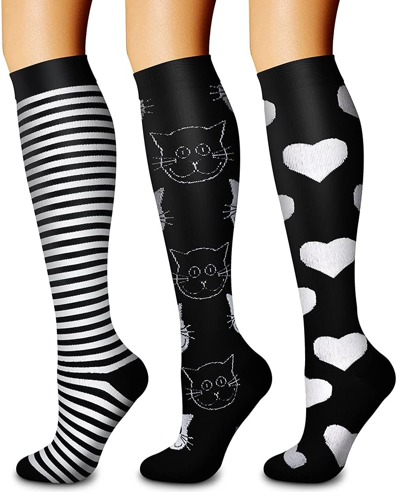 CHARMKING Compression Socks for Men & Wome