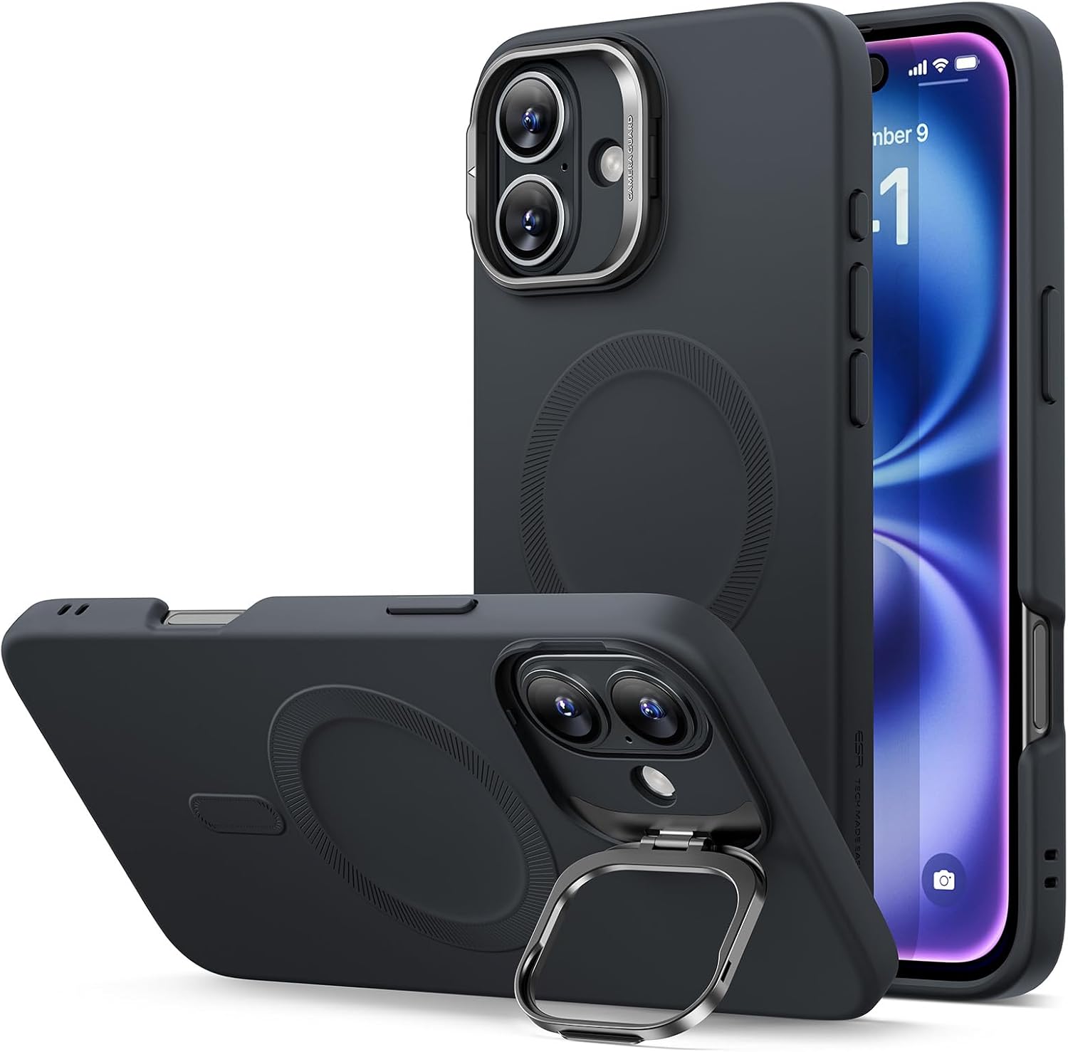 ESR for iPhone 17 Pro Max Case with Stash Stand
