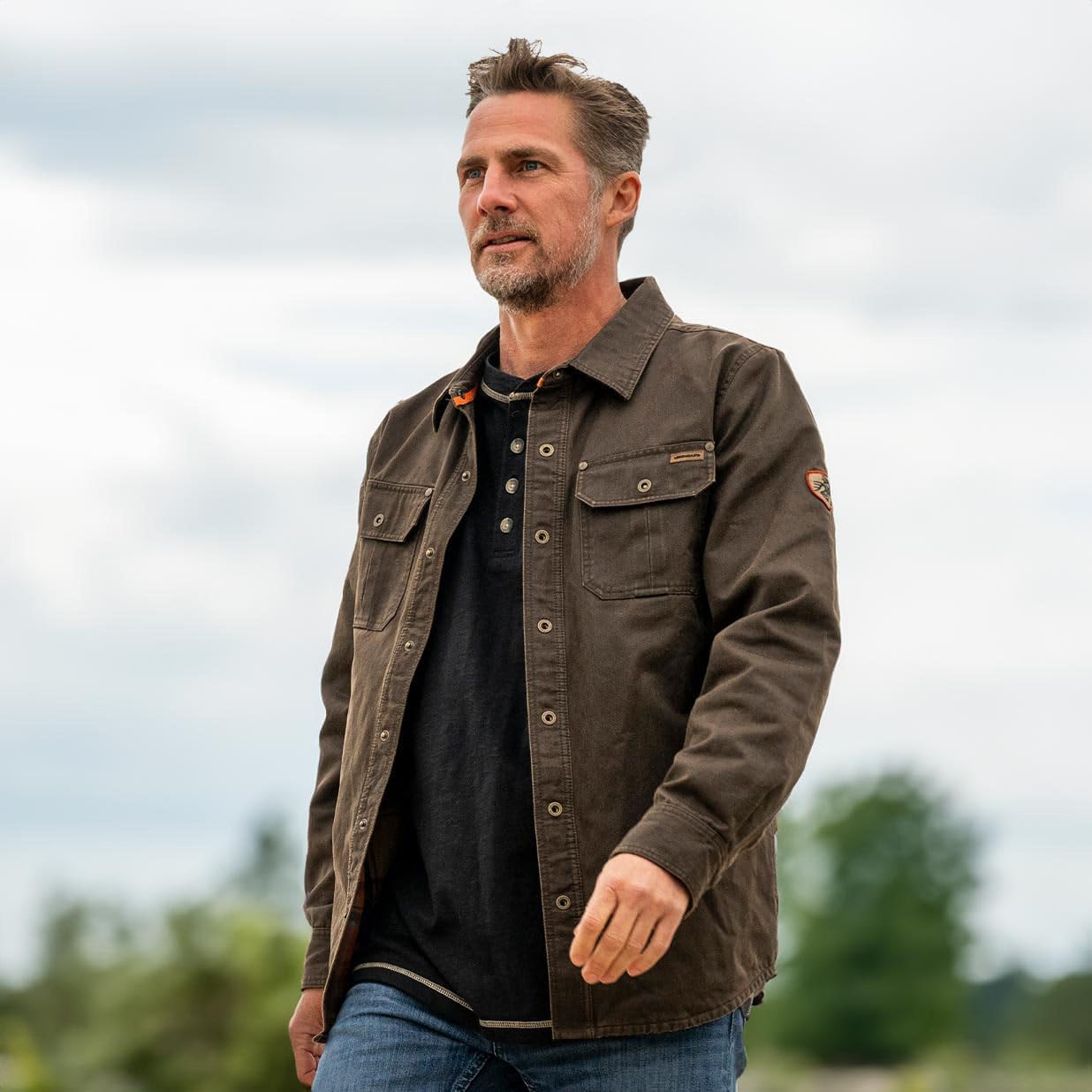 Legendary Whitetails Men's Flannel Lined Shirt Jacket