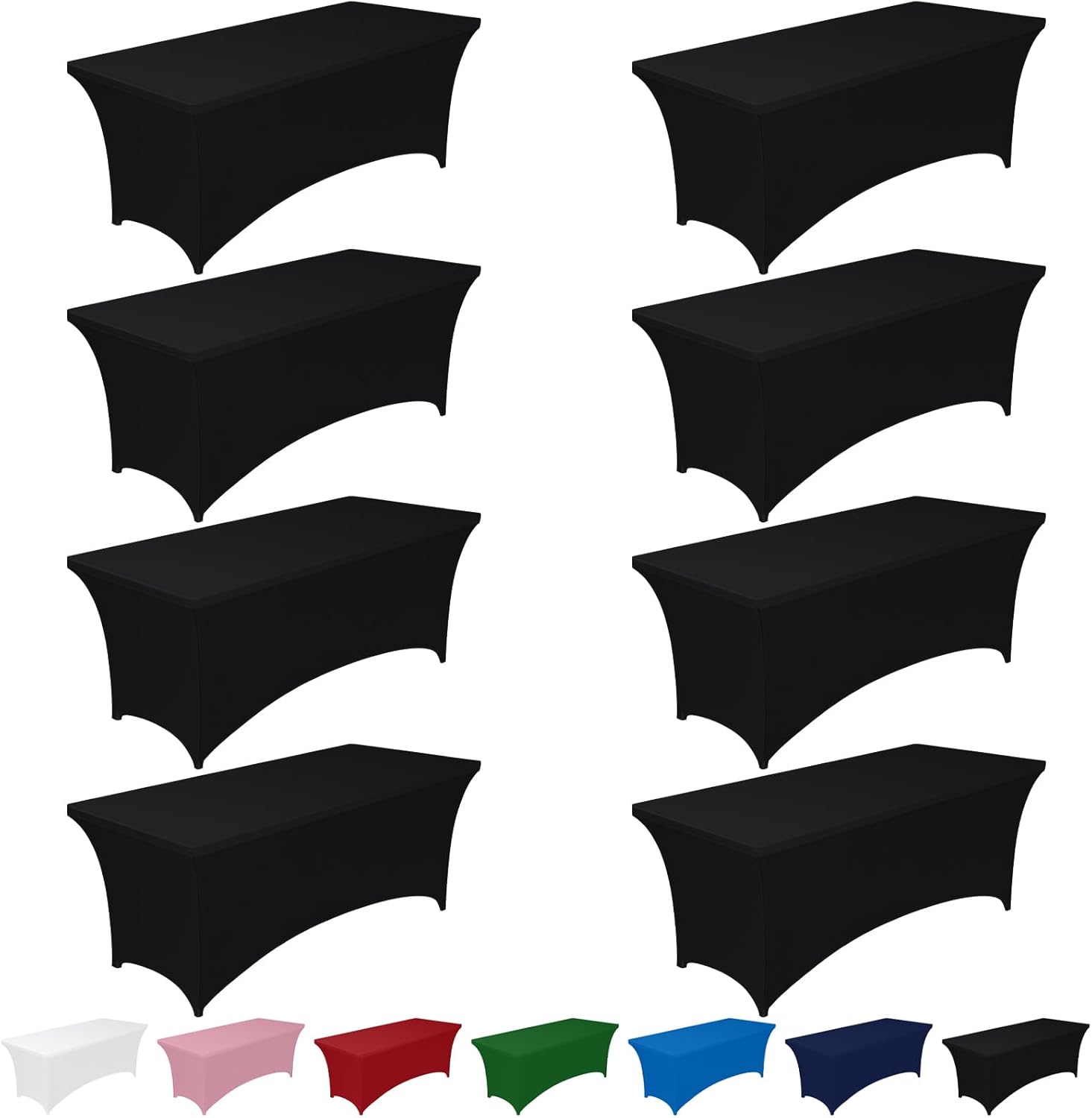 Pureegg Spandex Tablecloth Fitted and Tight Cloth