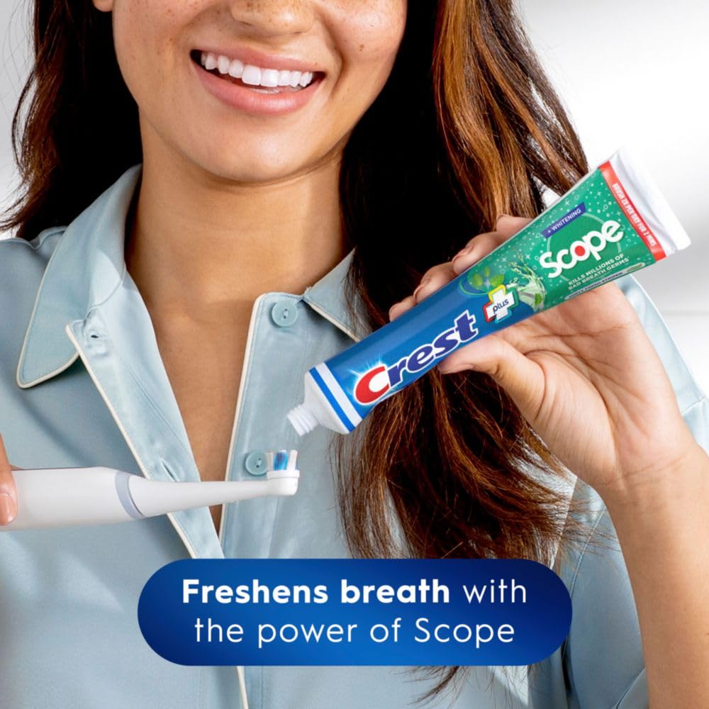 Crest + Scope Whitening Toothpaste