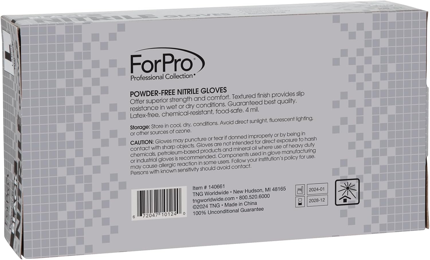 ForPro Disposable Nitrile Gloves