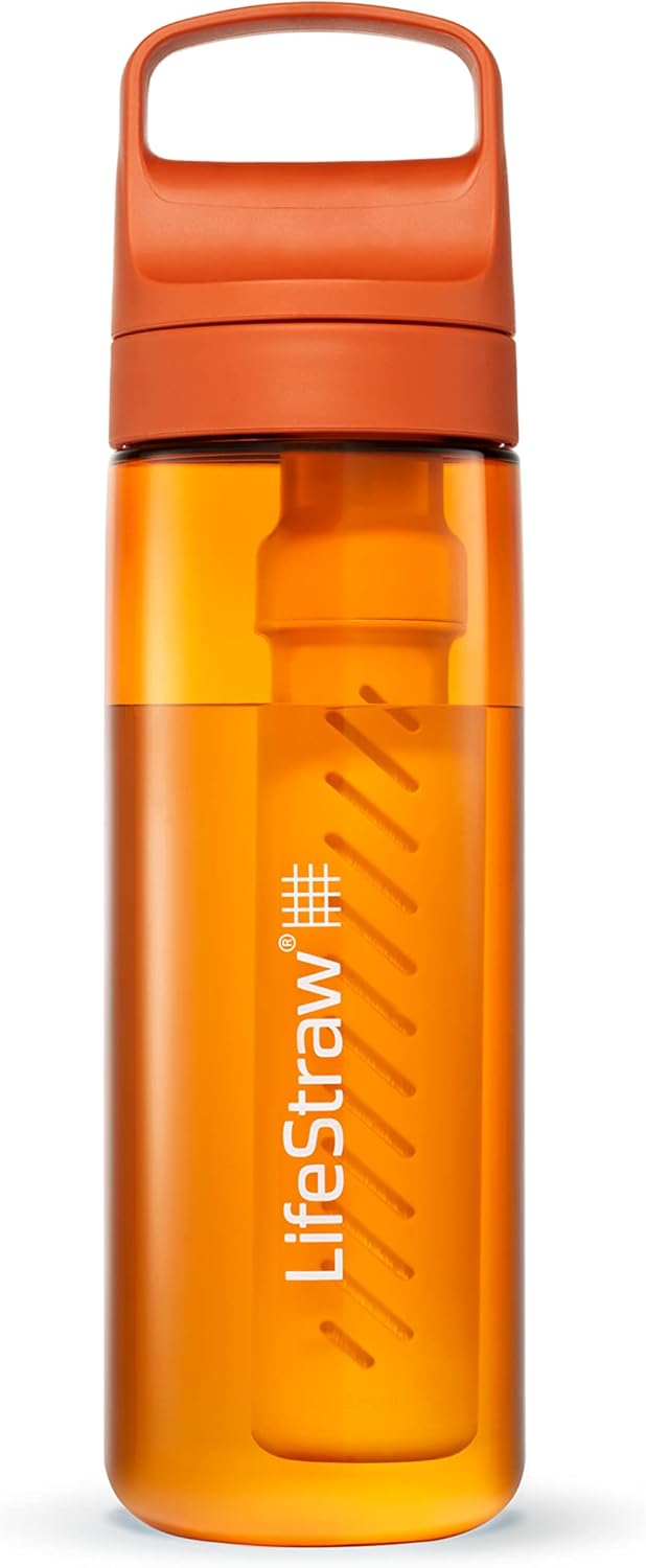 LifeStraw Go Series, BPA-Free Water Bottle for Travel