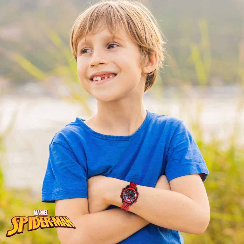 Marvel Spider-Man Kids Watches Digital Display