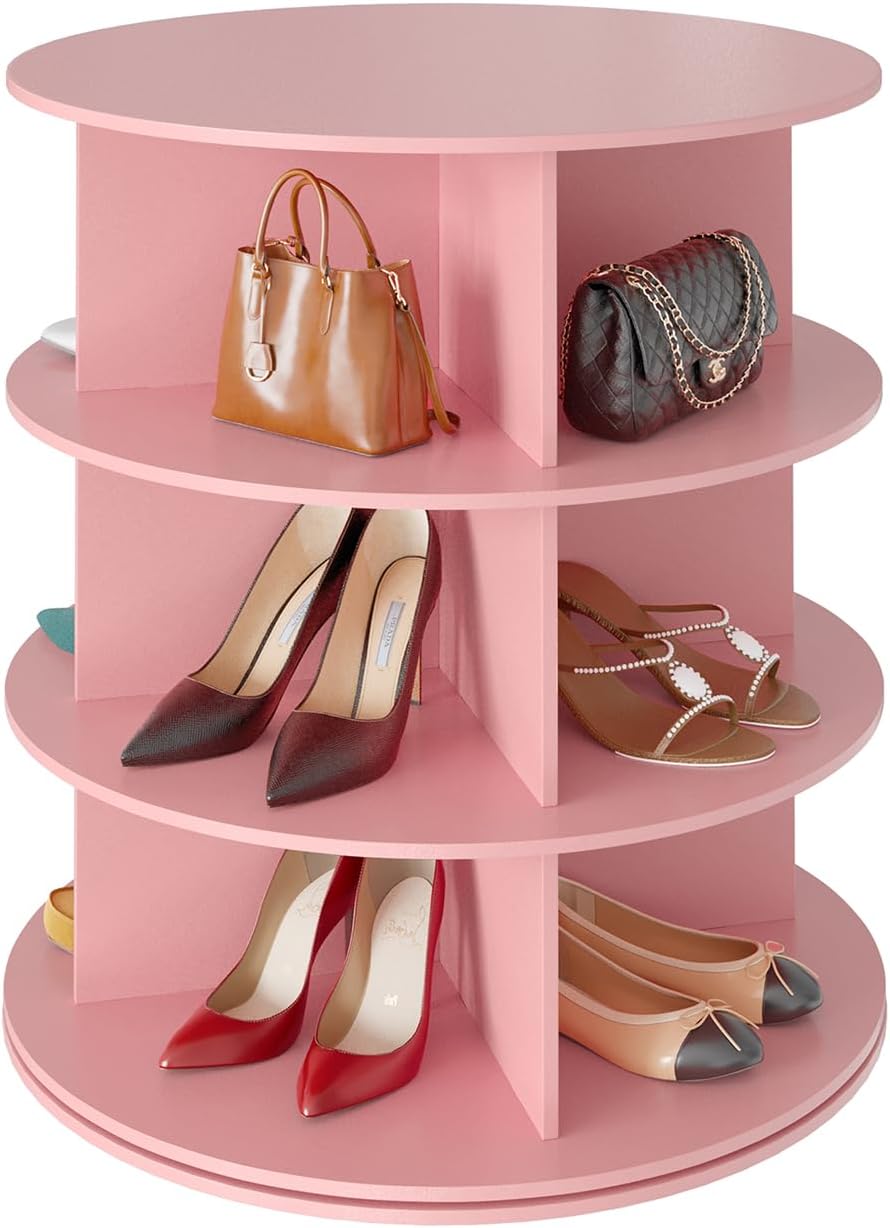 SpaceAid 7 Tier Rotating Shoe Rack Tower