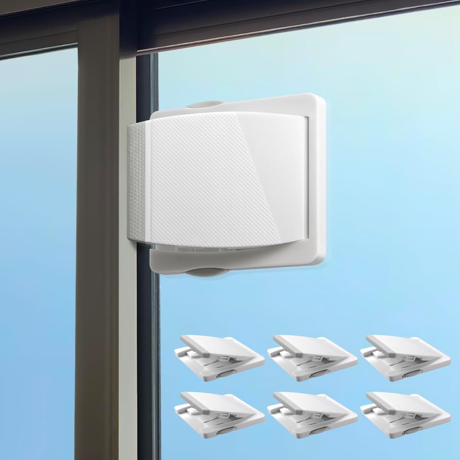 Sliding Door Lock 2 Pack Child Safety Sliding Glass