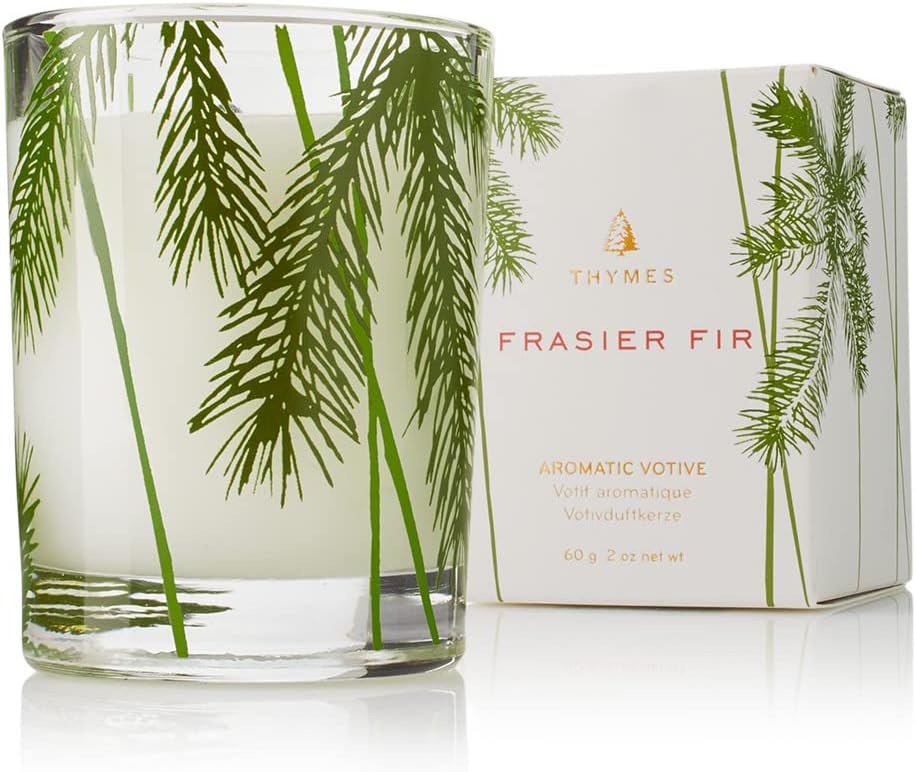 Thymes Frasier Fir Pine Needle Candle for Home