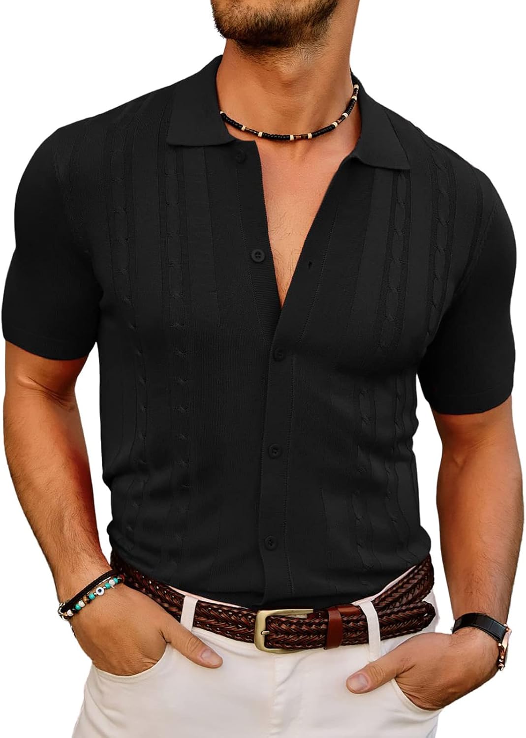 PJ PAUL JONES Mens Polo Golf Shirts