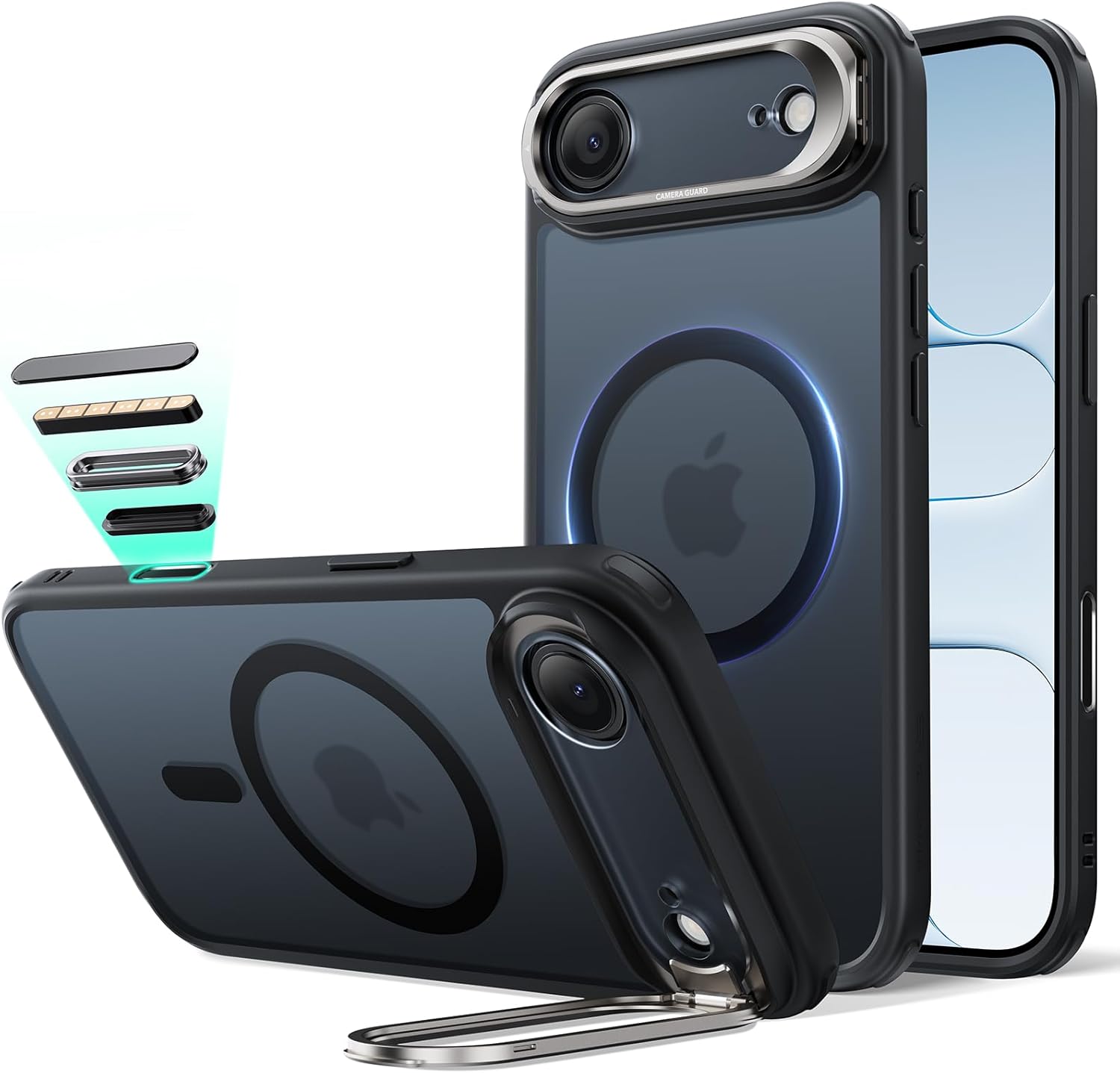 ESR for iPhone 17 Pro Max Case with Stash Stand