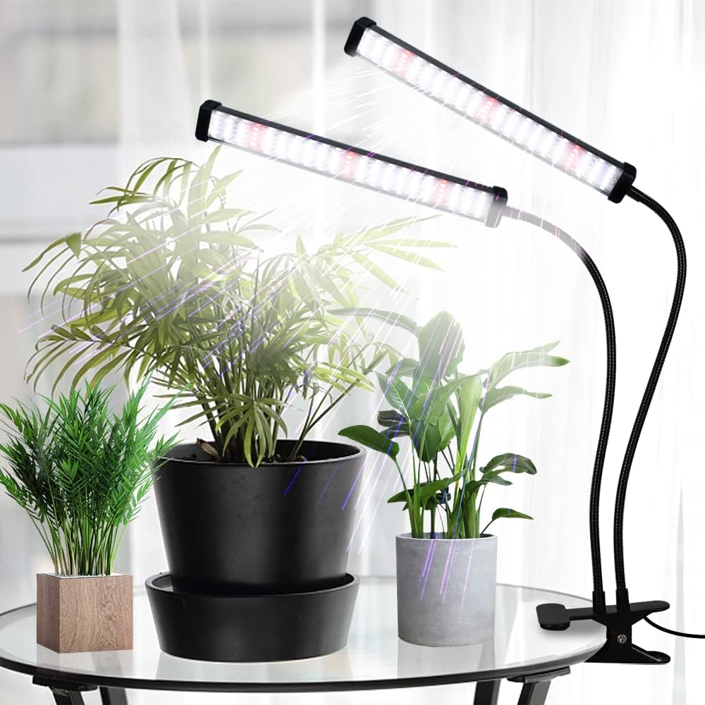 GooingTop Grow Light Super Bright White Desktop Lamp