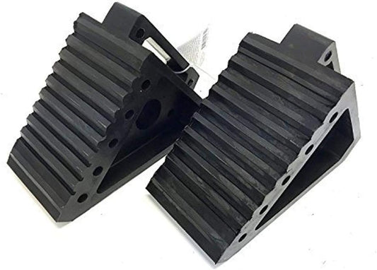 MAXXHAUL 70472 Heavy Duty Rubber Wheel Chocks